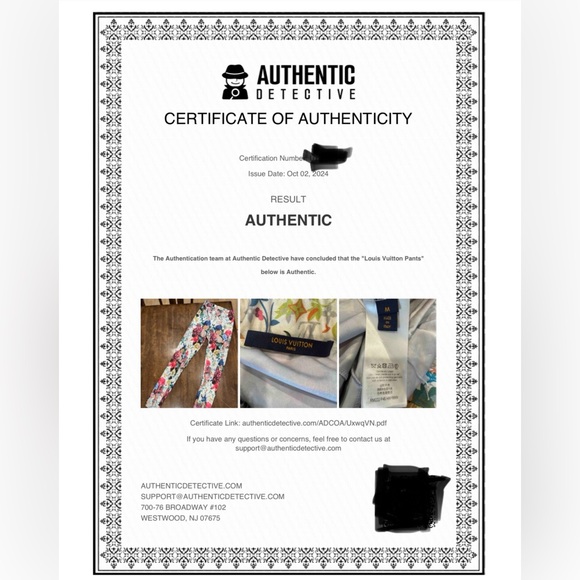 Louis Vuitton Floral Leggings Size Medium - Picture 15 of 15